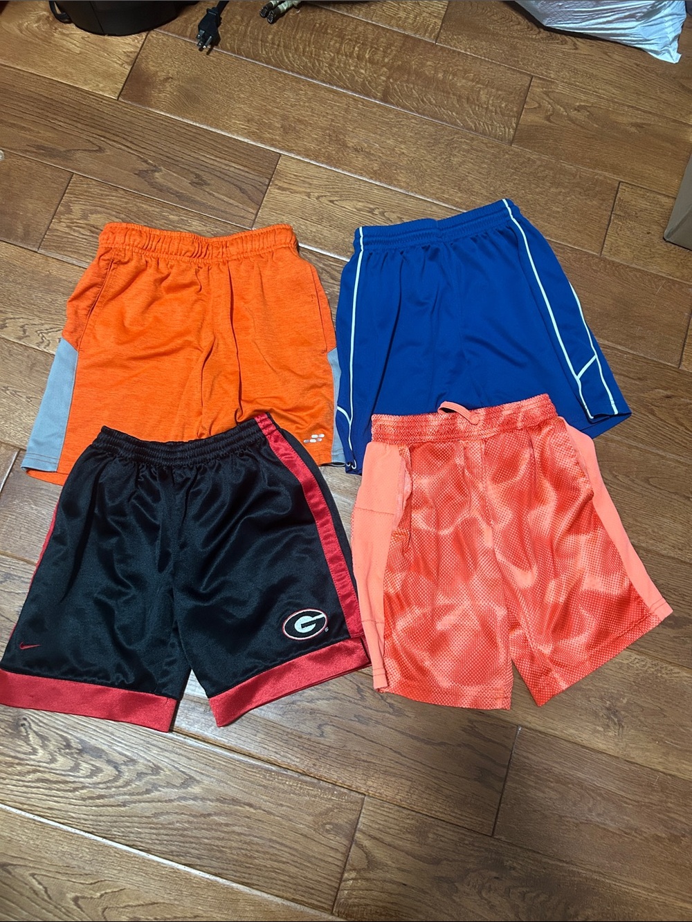 Mixed Athletic Shorts Bundle - Orange, Blue, Black, Coral